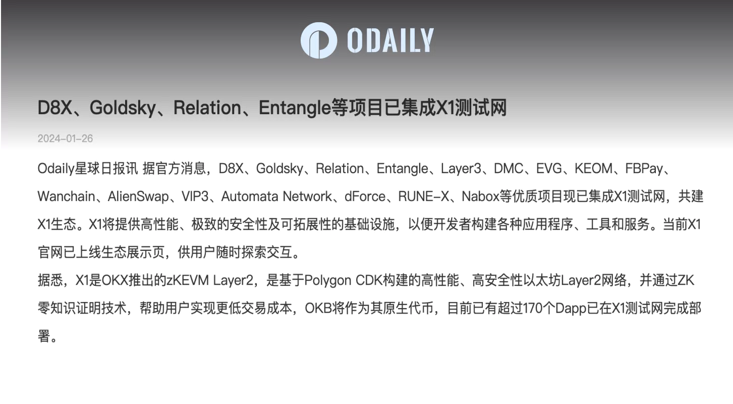 D8X, Goldsky, Relation, Entangle and other projects ...